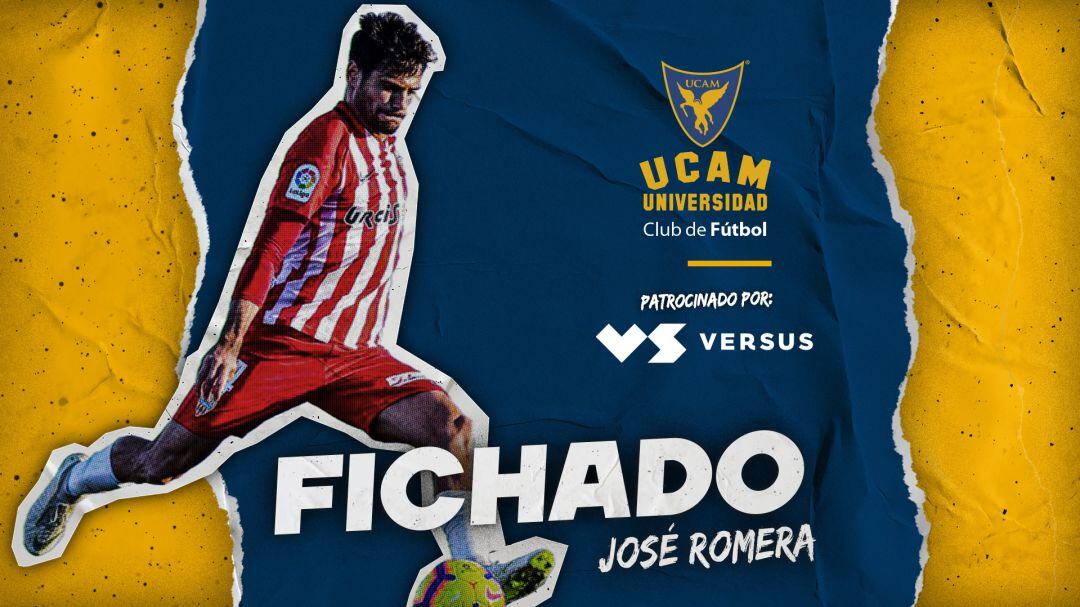 José Romera, nuevo jugador del UCAM Murcia CF