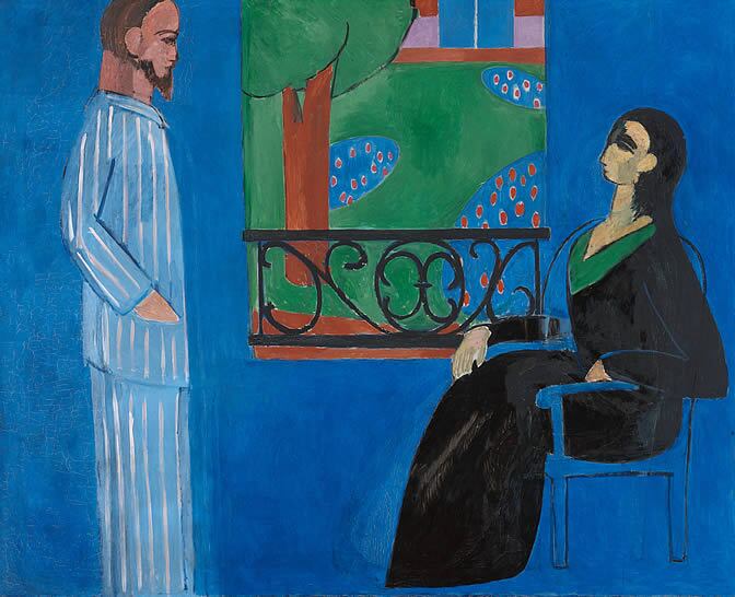 Conversación, Henri Matisse, 1909 - 1912