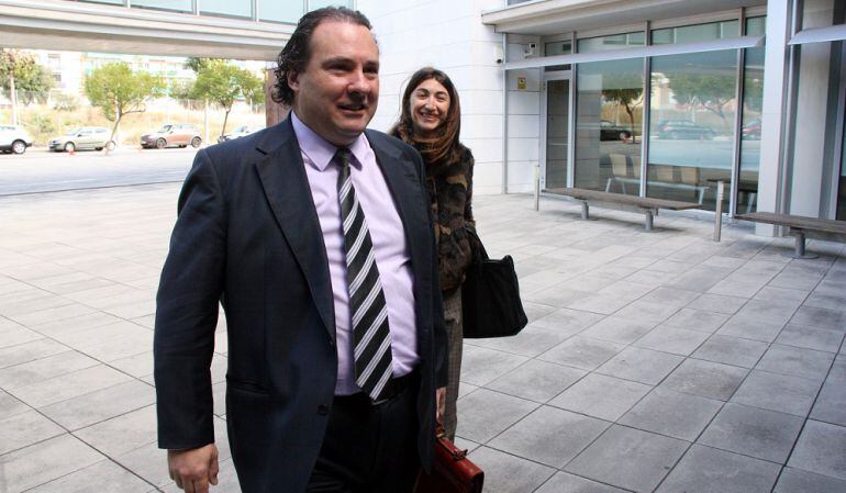 Daniel Masagué entrant a declarar als jutjats del Vendrell el passat mes de novembre