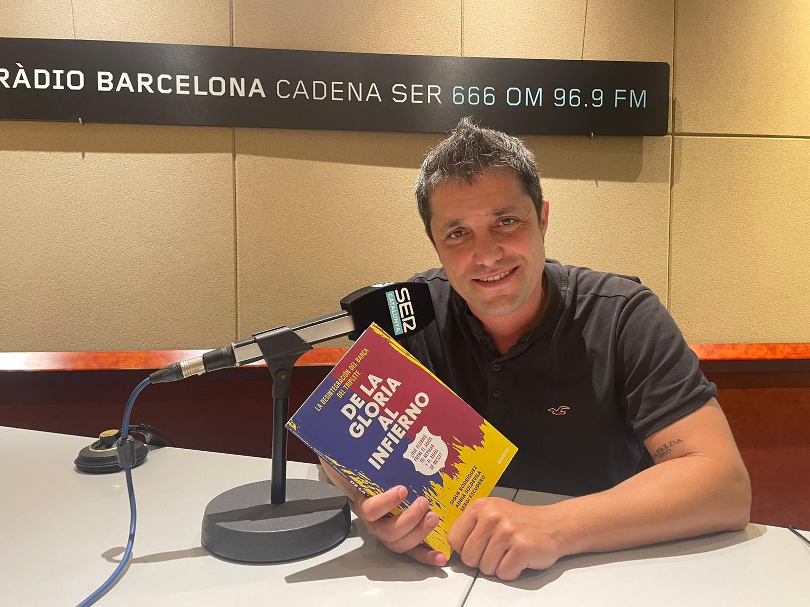 Sique Rodríguez als estudis de Ser Catalunya