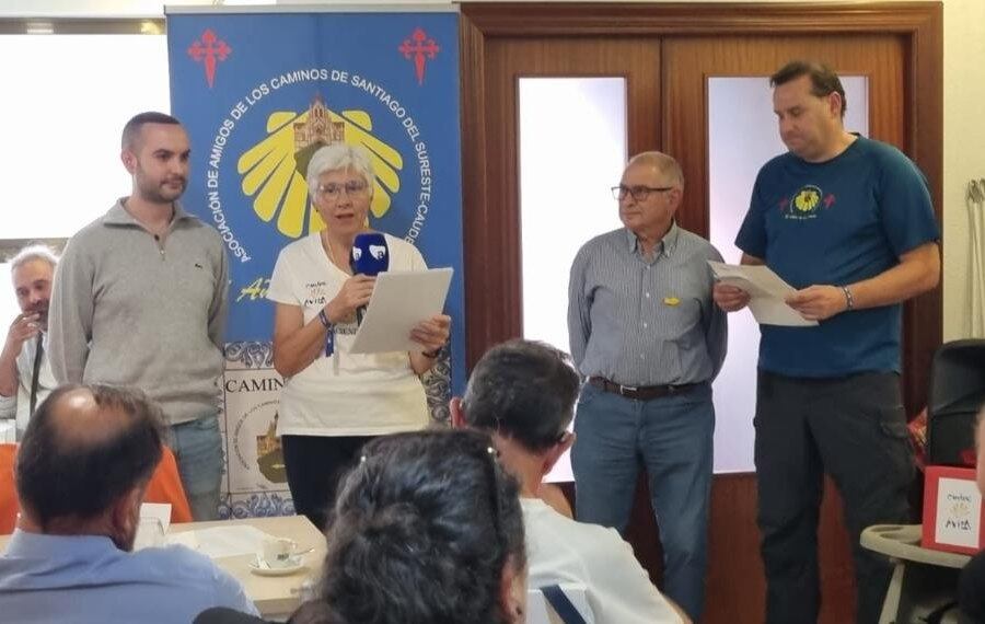 Visita de los amigos del Camino de Avila