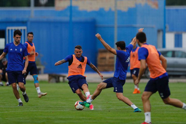 El equipo durante una sesión