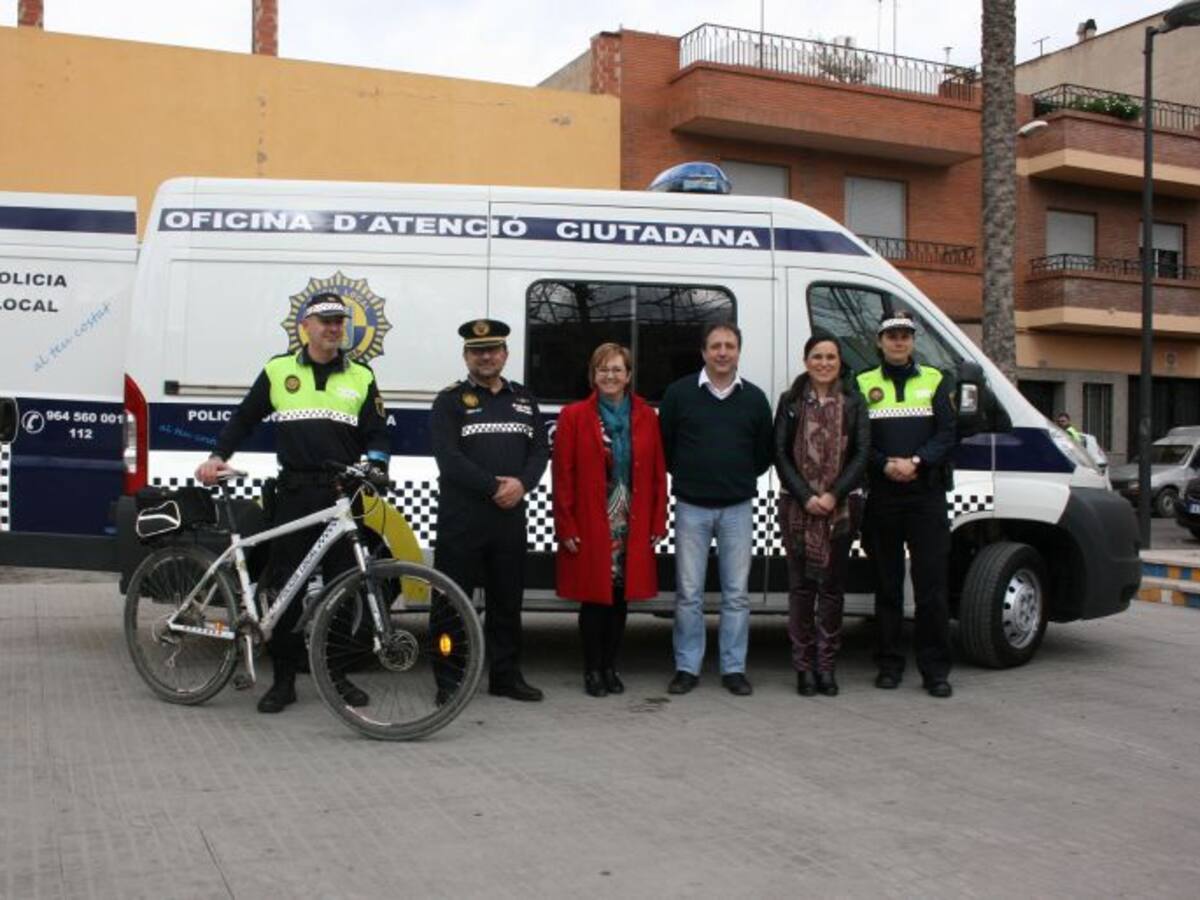 La Policía Local incorpora una Oficina Móvil