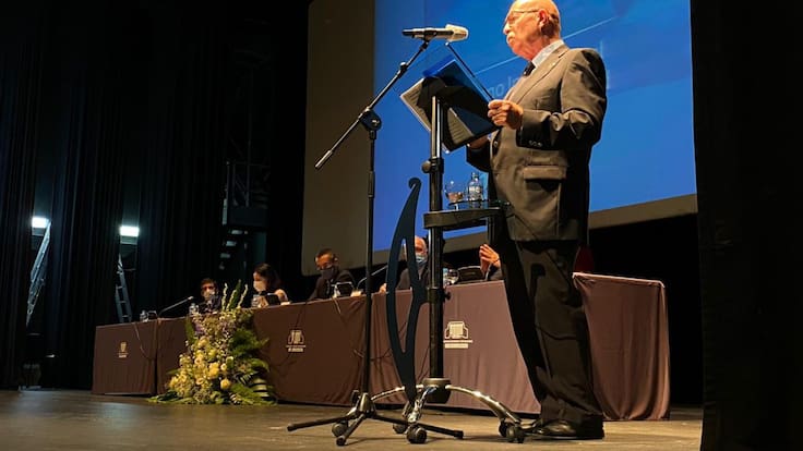 Entrevista con Salvador Pagán con motivo del discurso del 150 anversario de La Línea