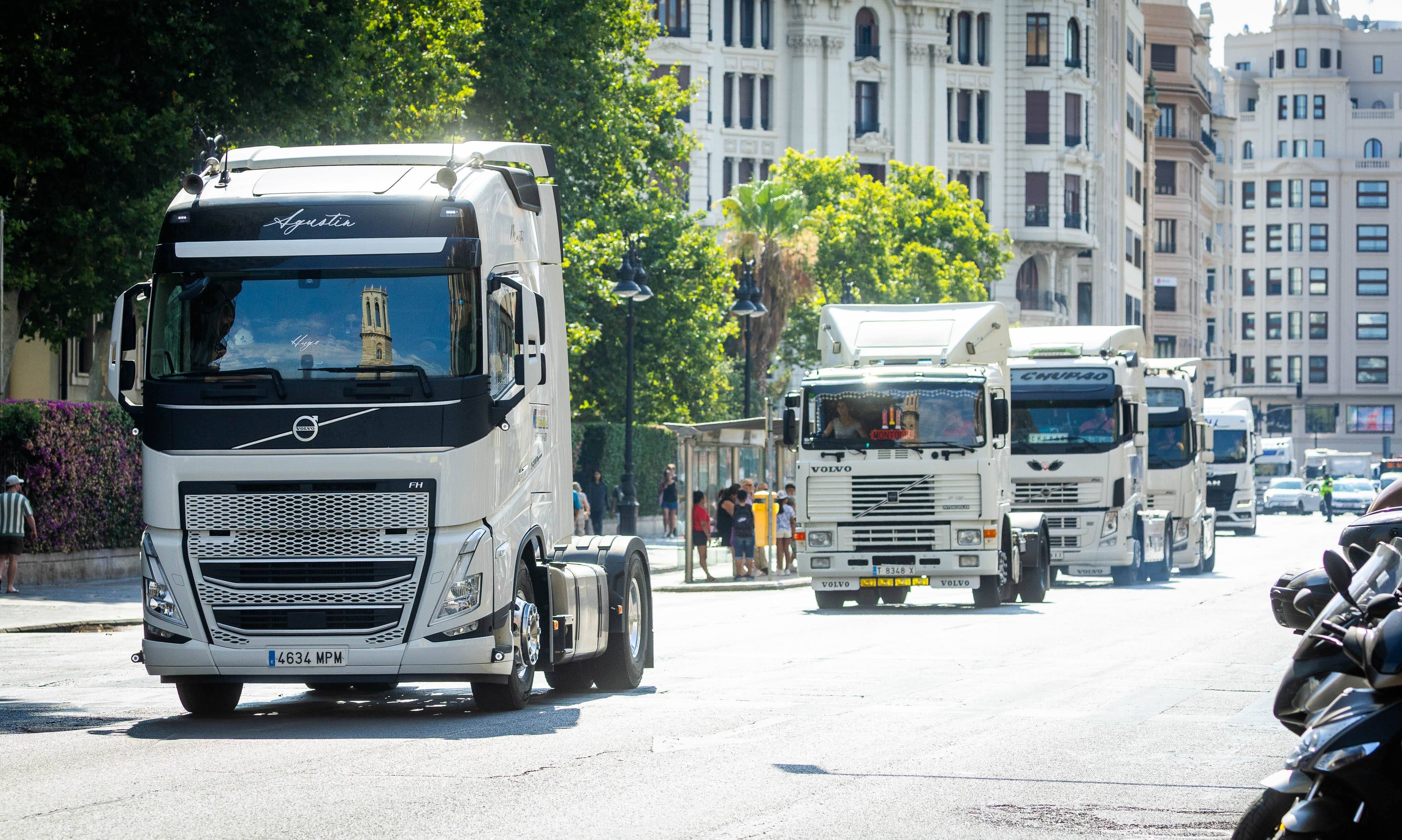 Los transportistas reclaman en València medidas urgentes en respuesta a la guerra de Irán