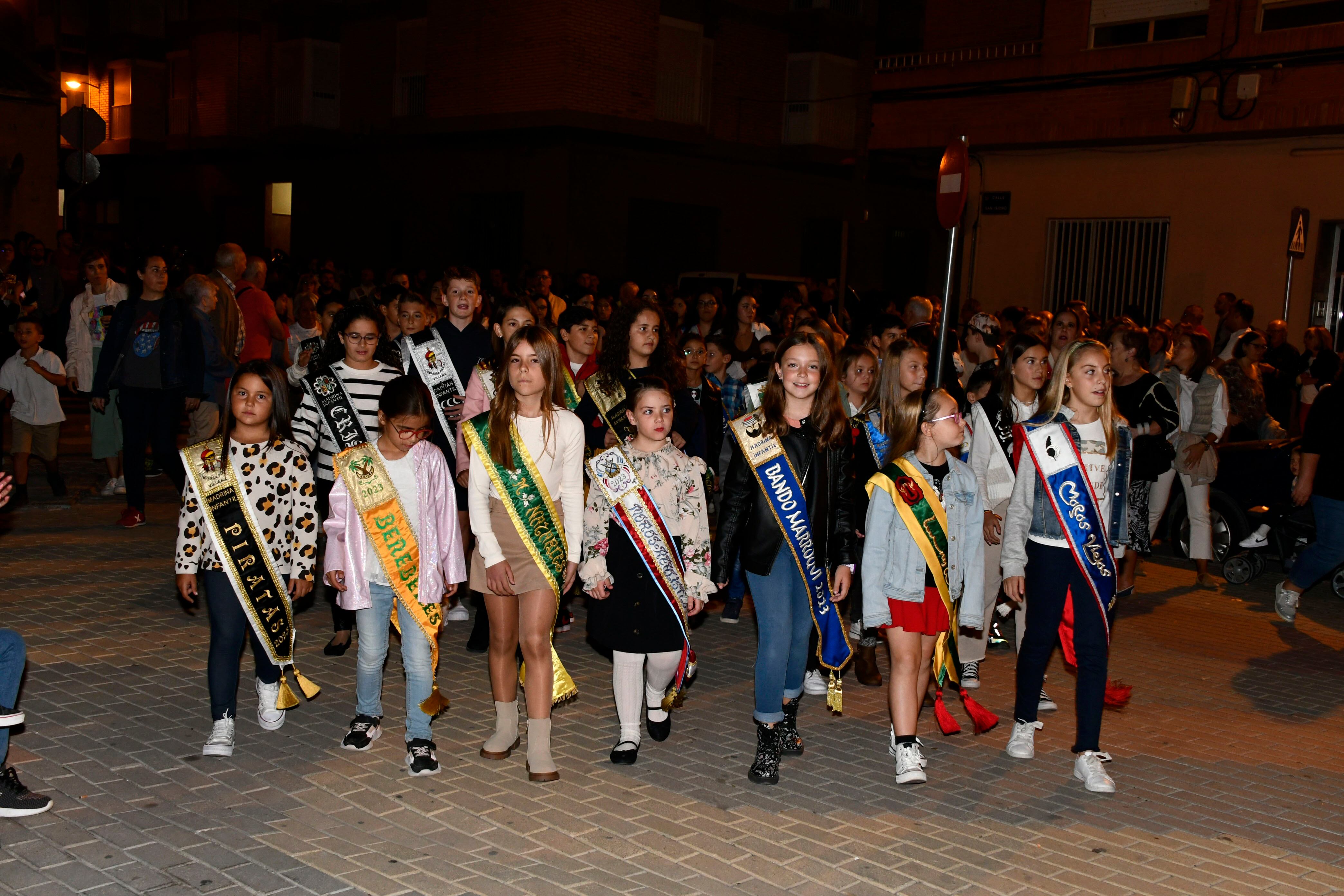 Cargos festeros en la inauguración