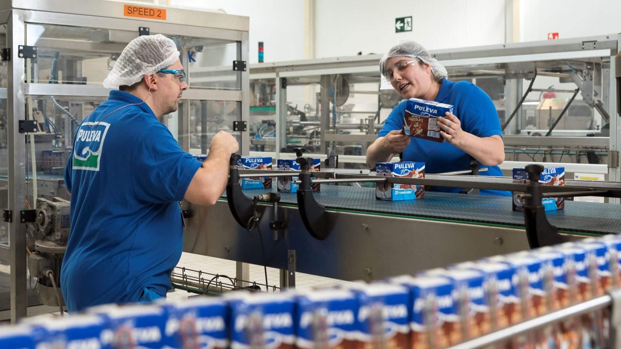 Factoría de Lactalis Puleva en Granada