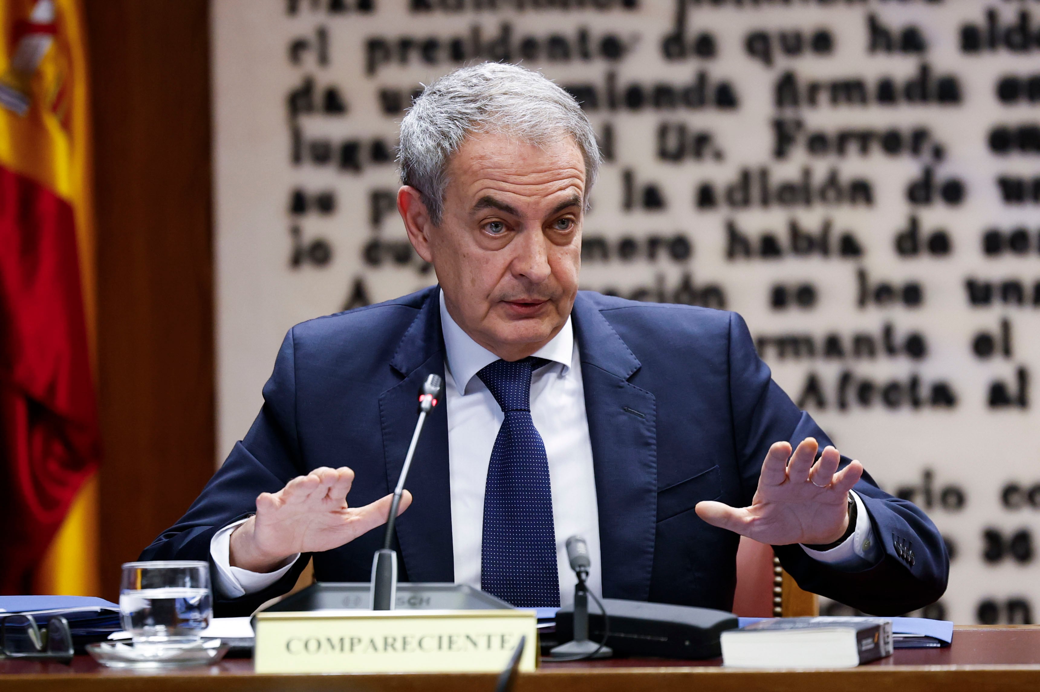 El expresidente del Gobierno José Luis Rodríguez Zapatero comparece este lunes en la comisión de investigación del caso Koldo en el Senado