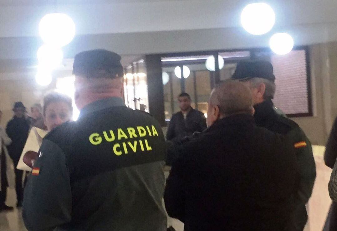 El acusado en el momento en el que prestó declaración en los Juzgados