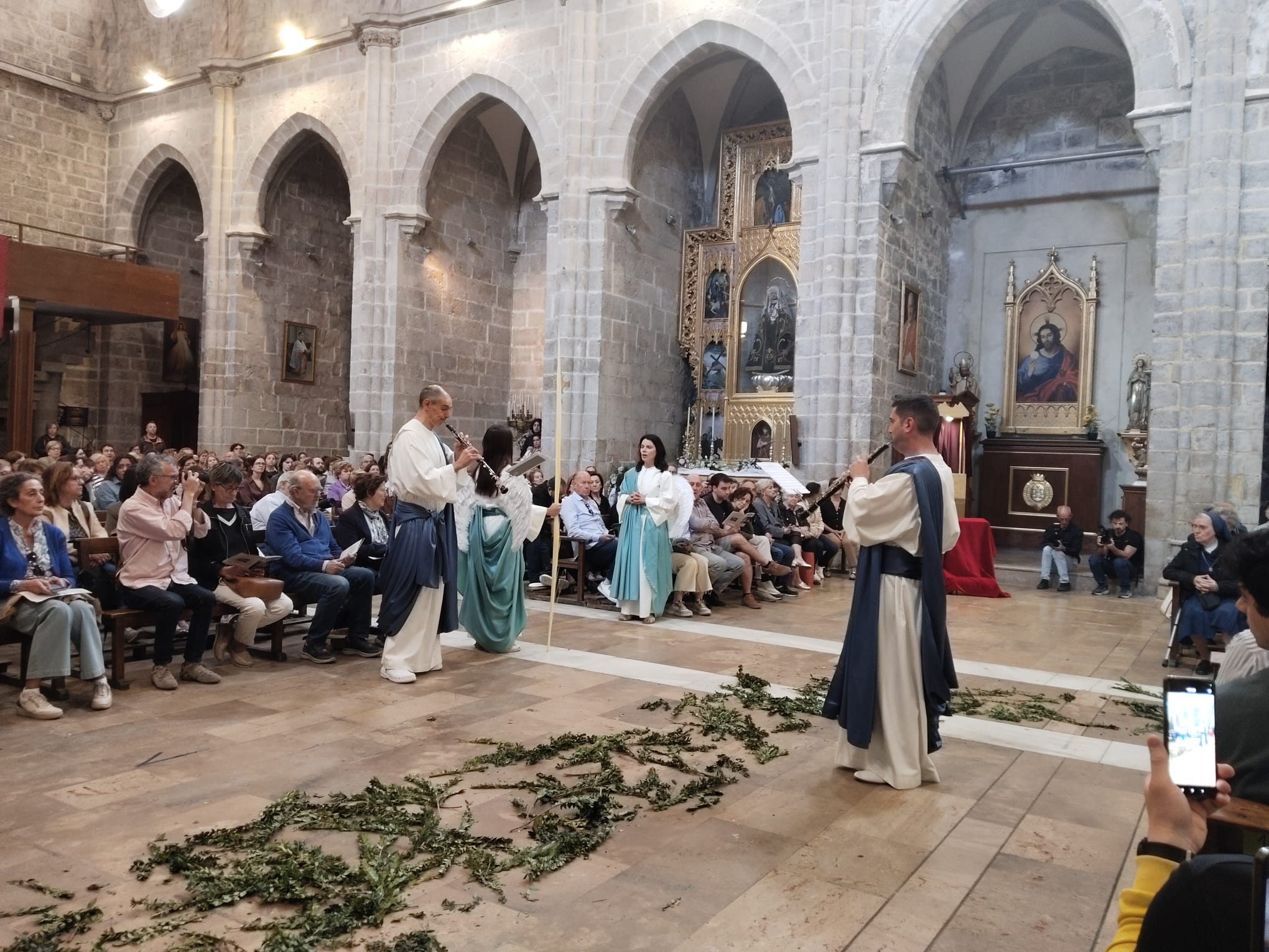 Representación del 'Visitatio Sepulchri' en Gandia