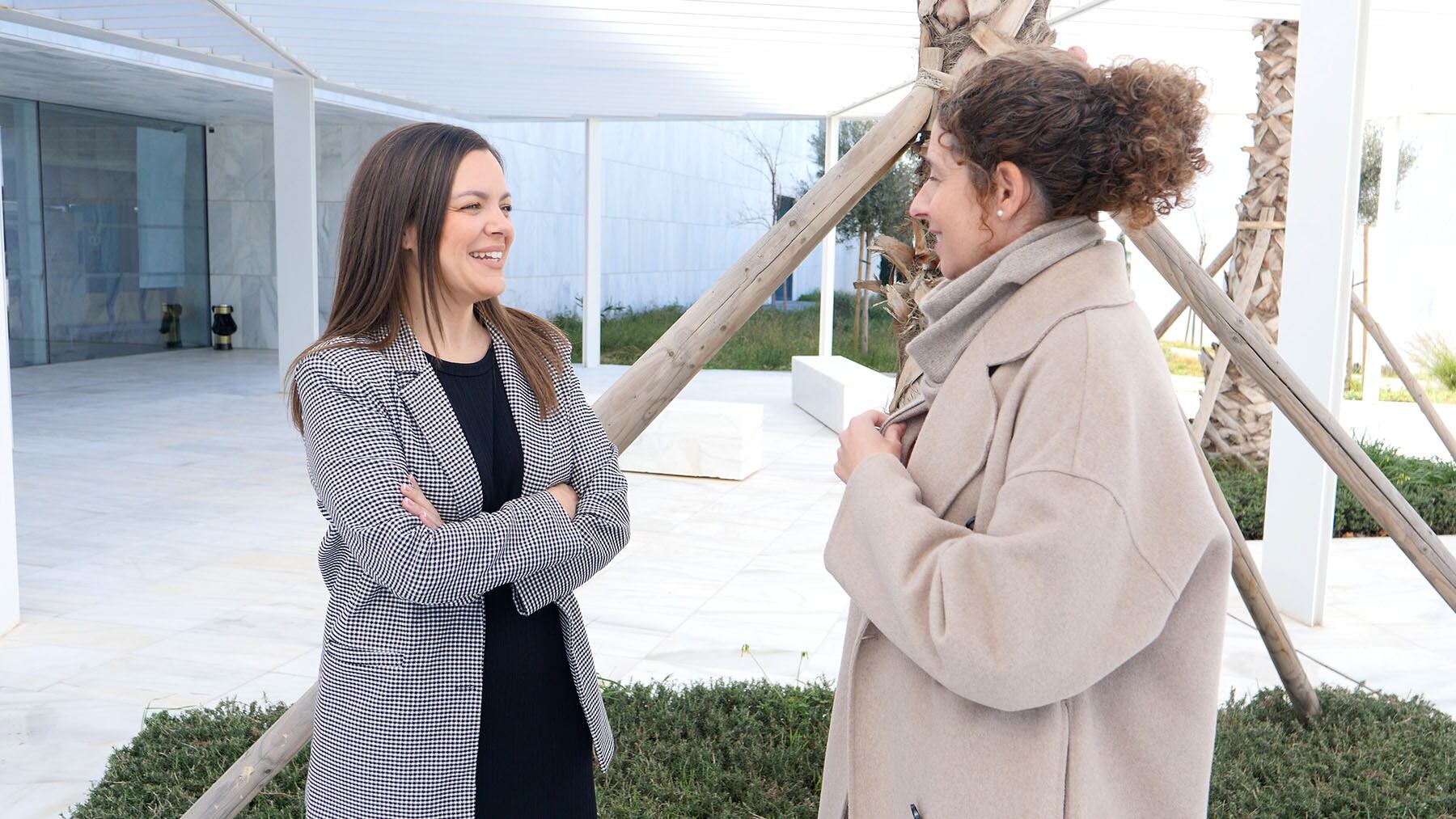 Inés Moreno y Victoria Sánchez