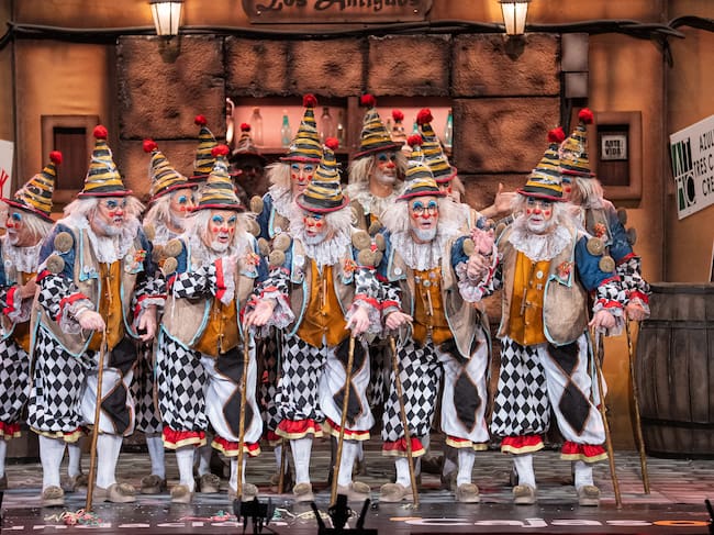 Chirigota: Los antiguos