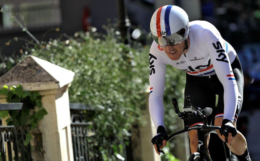 Geraint Thomas toma la salida en la primera etapa de la Volta a la Comunitat Valenciana