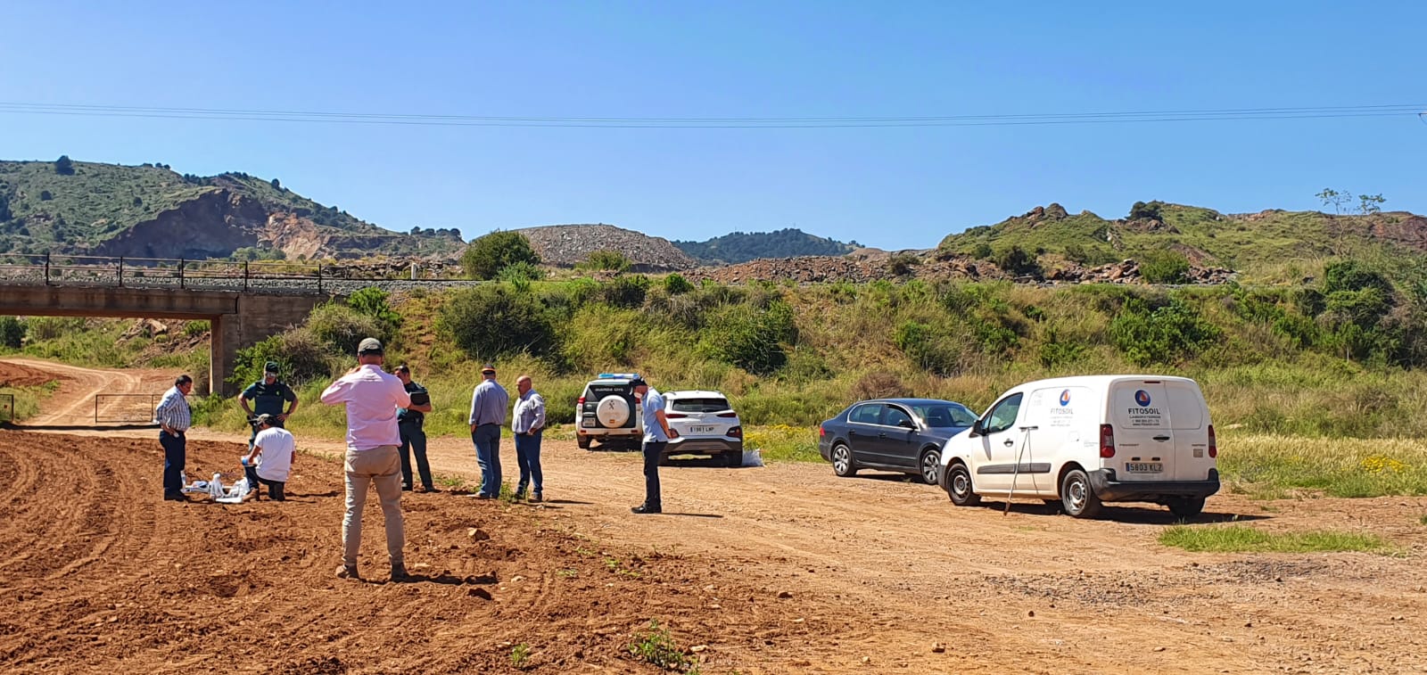 Terrenos presuntamente contaminados en la zona de Llano del Beal