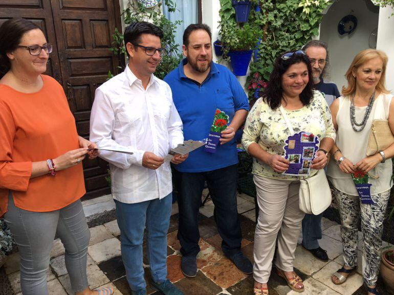 Presentación de las rutas guiadas por los patios de Córdoba en otoño