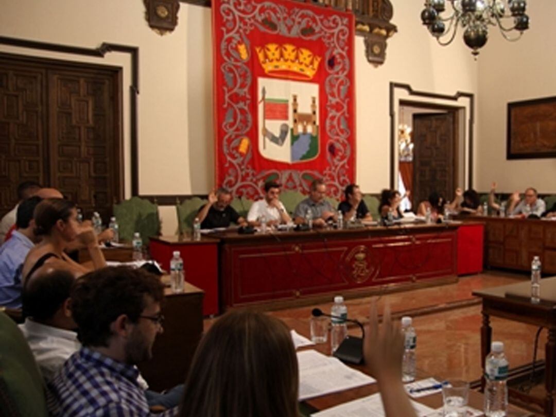 Pleno extraordinario del Ayuntamiento de Zamora en el que se aprobó la reducción del coeficiente del IBI