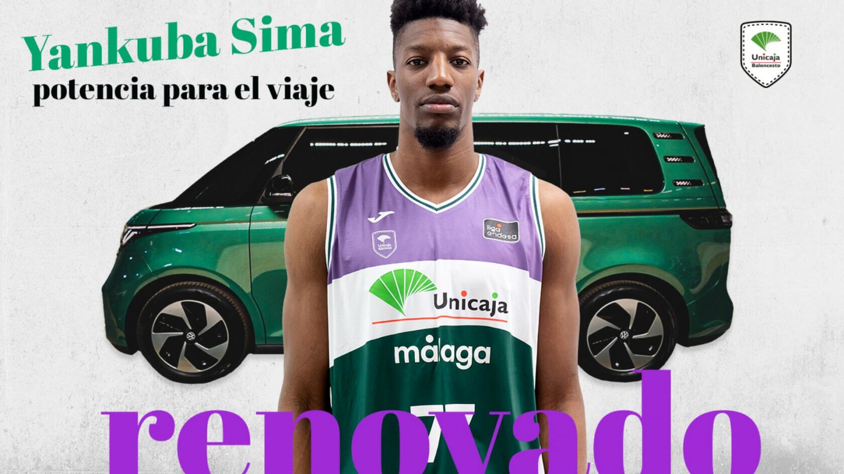 El Unicaja confirmó la continuidad de Sima