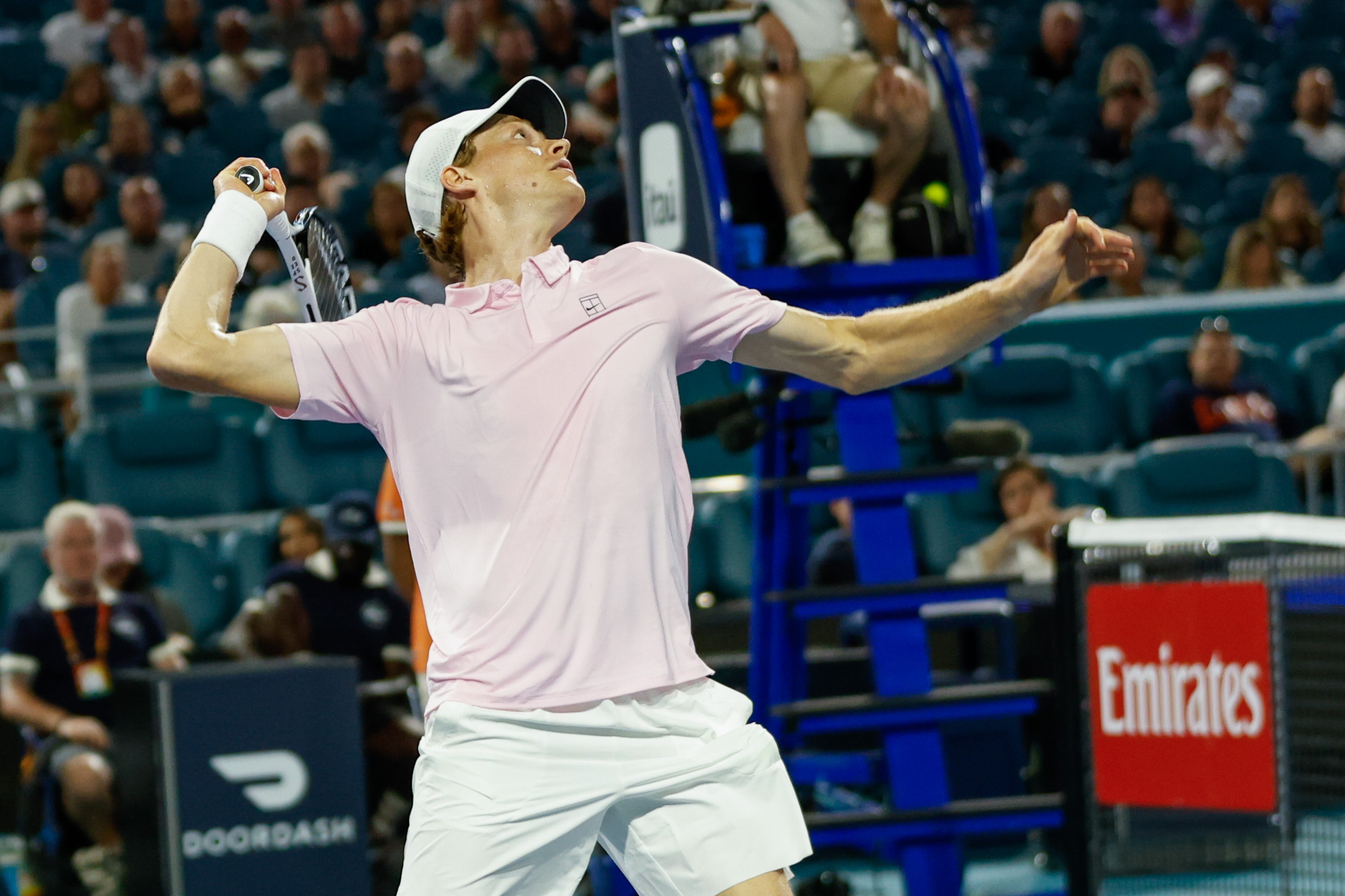 Jannik Sinner, durante el Masters Miami de 2026