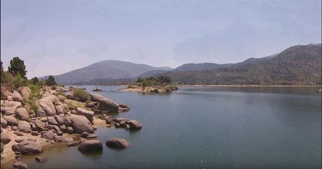 Embalse de El Burguillo.