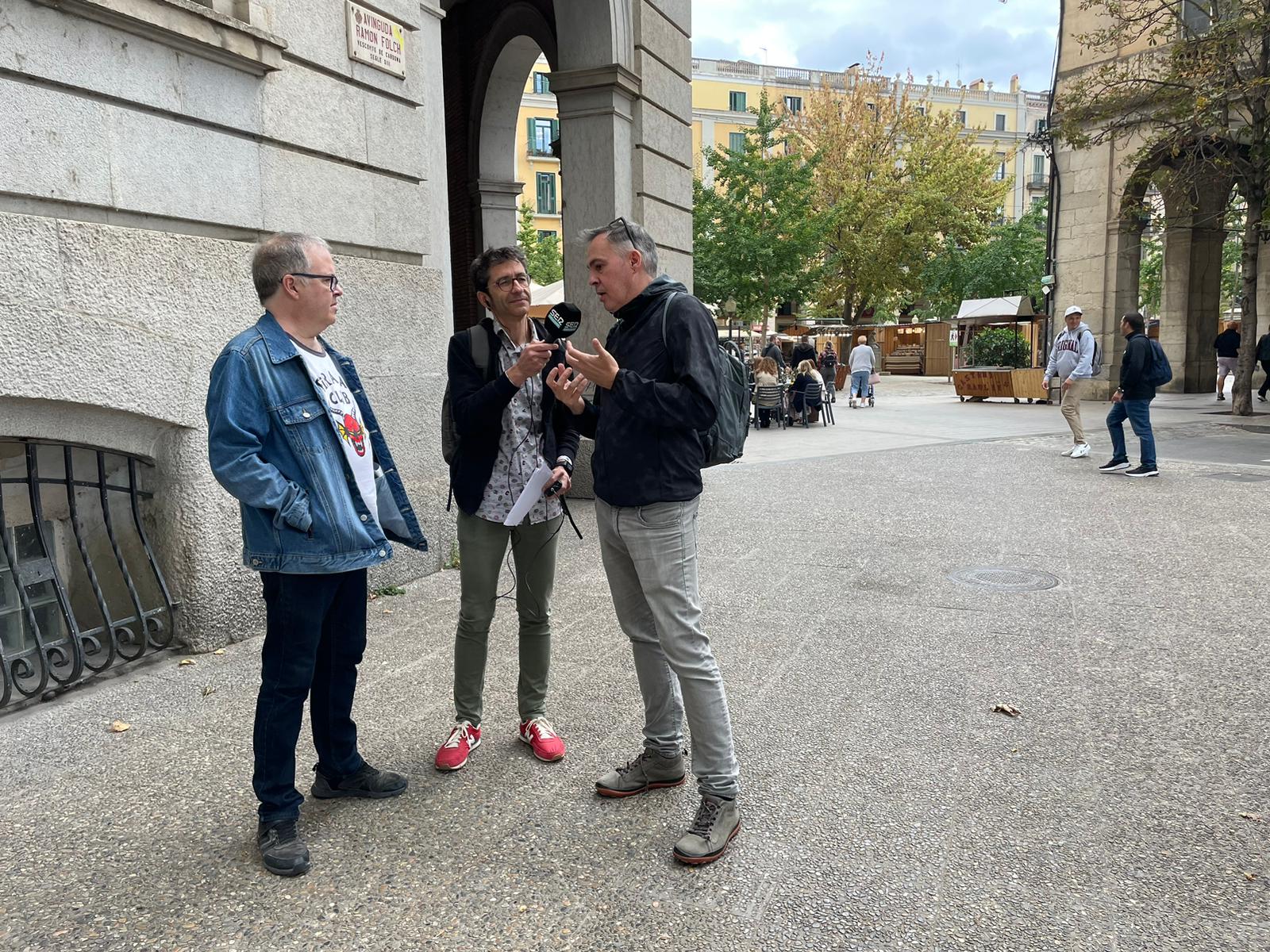 Jordi Camps Linnell i Xavier Castillón Plana, periodistes del Punt Avui