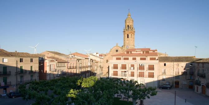 Els fets haurien tingut lloc en una masia del terme municipal de La Granadella. A la foto, vista del nucli urbà (Ajuntament de La Granadella).