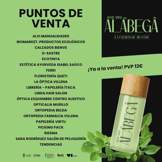 Campaña venta aroma de alábega