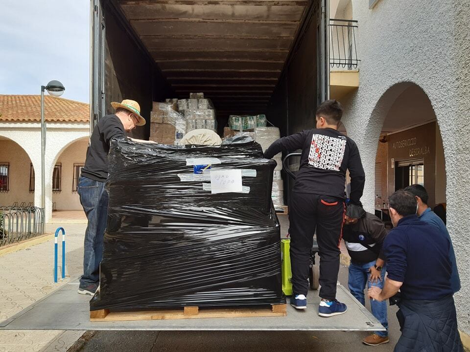 El Albujón se solidariza con Ucrania