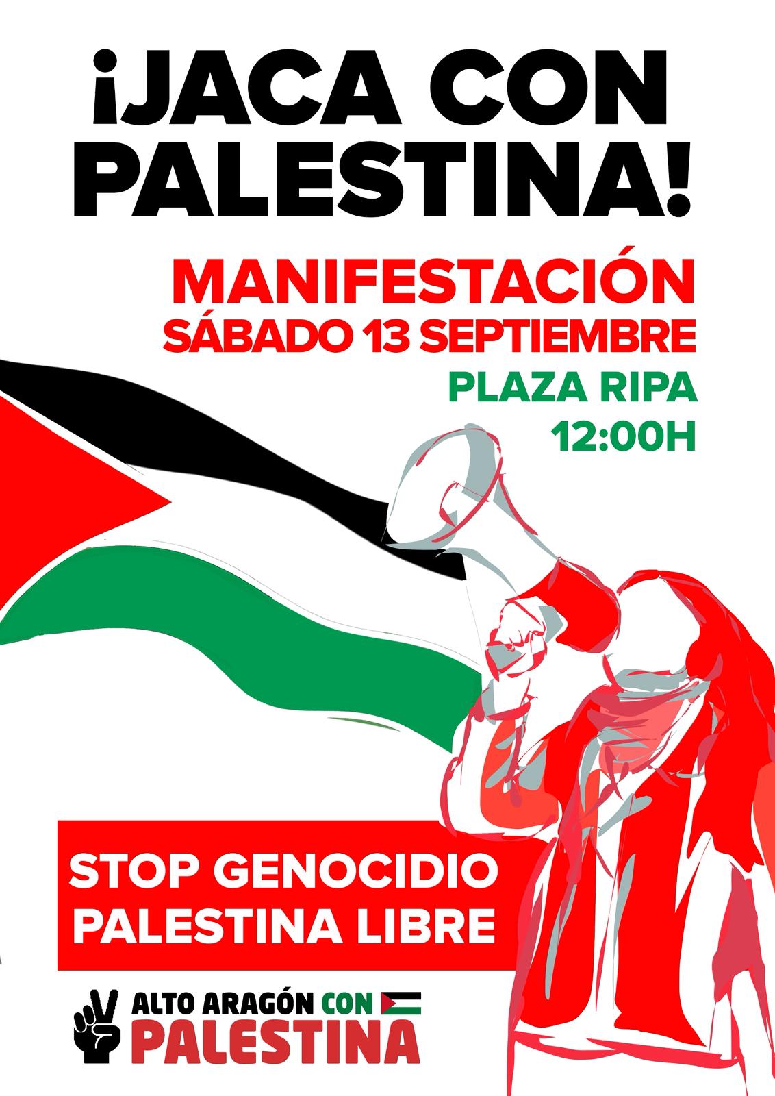 Cartel que convoca la manifestación