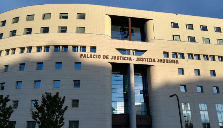 Palacio de Justicia de Pamplona, donde se está celebrando el juicio