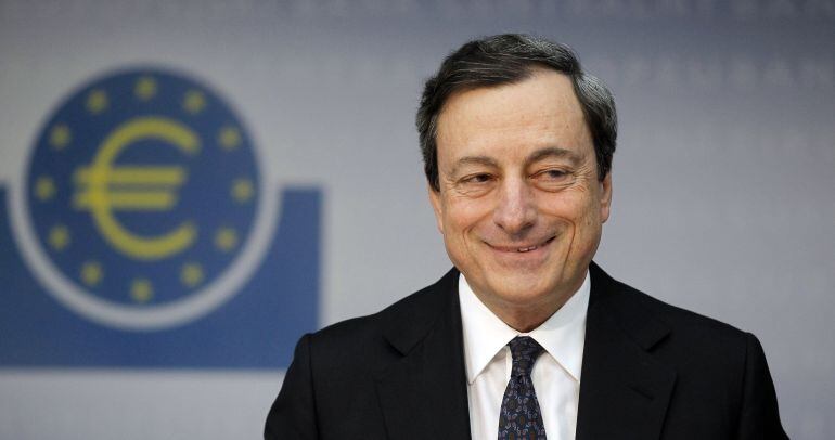 Mario Draghi, presidente del BCE, en una comparecencia reciente.