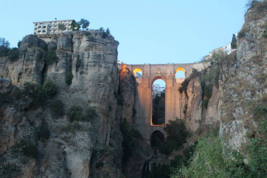 El Puente Nuevo sobre la Garganta del Tajo