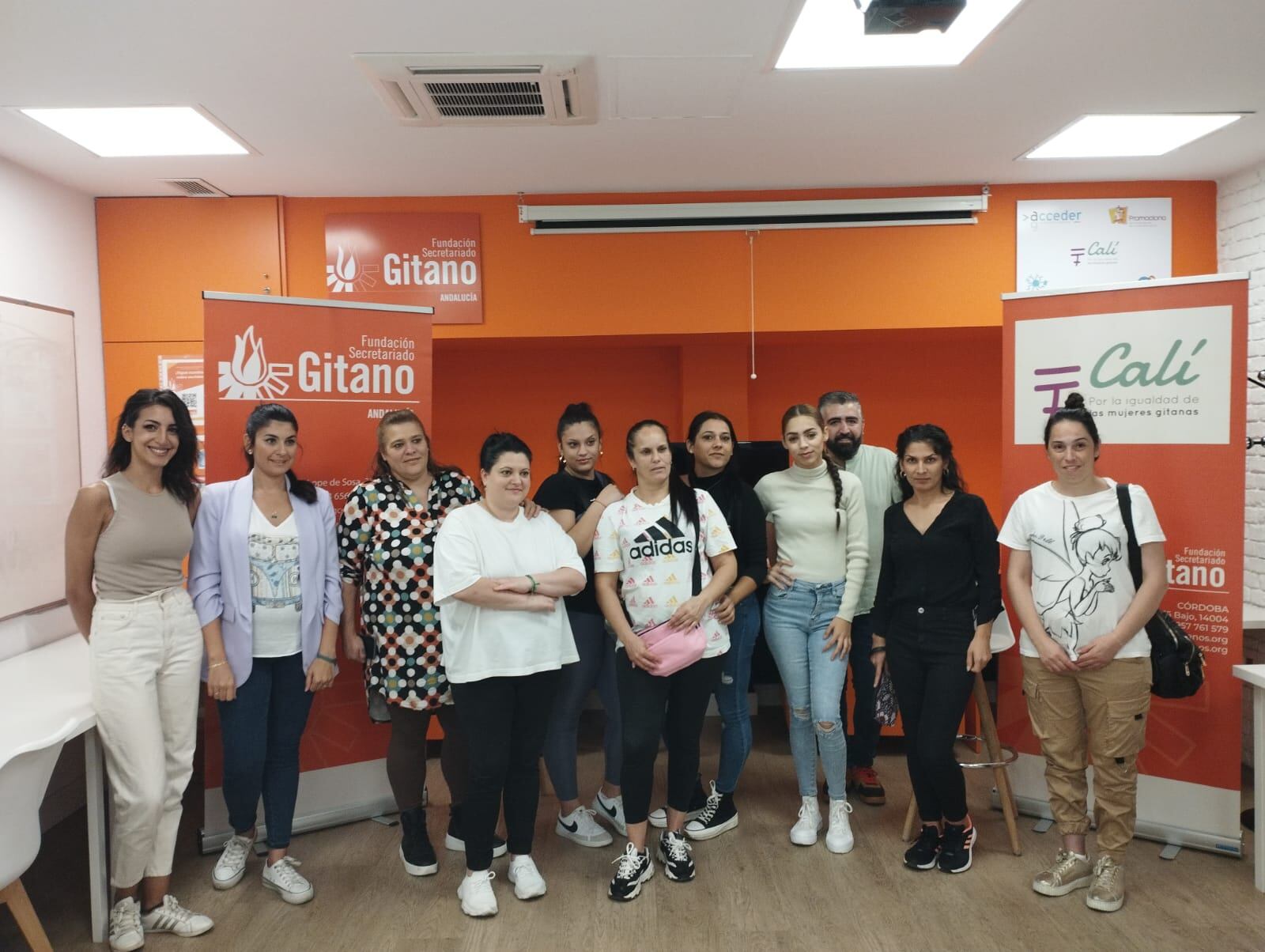 Mujeres participantes en el proyecto ROMÍ-Sastipen de la Fundación Secretariado Gitano.