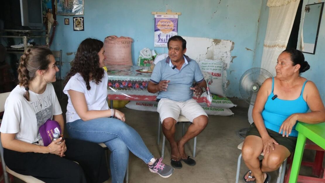 Taller de Solidaridad, organización que forma parte de la CVONGD, en Perú