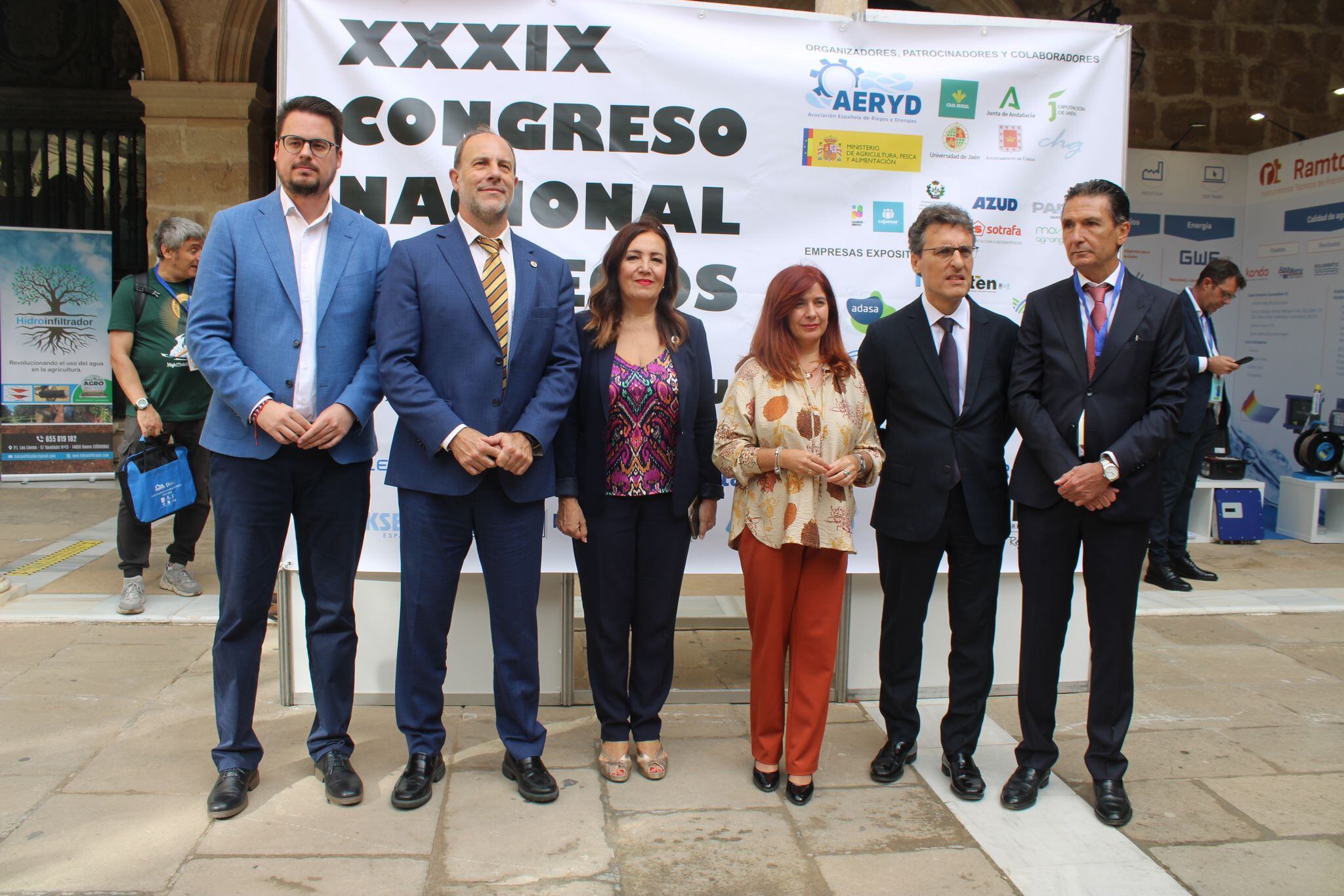 El secretario general de Agricultura y Alimentación, Fernando Miranda, visita Úbeda