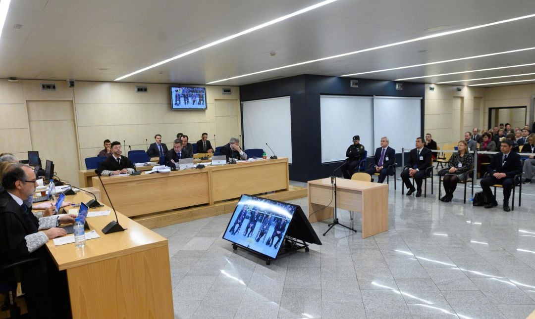 Vista general del comienzo del juicio al mayor de los Mossos d&#039;Esquadra Josep Lluís Trapero.