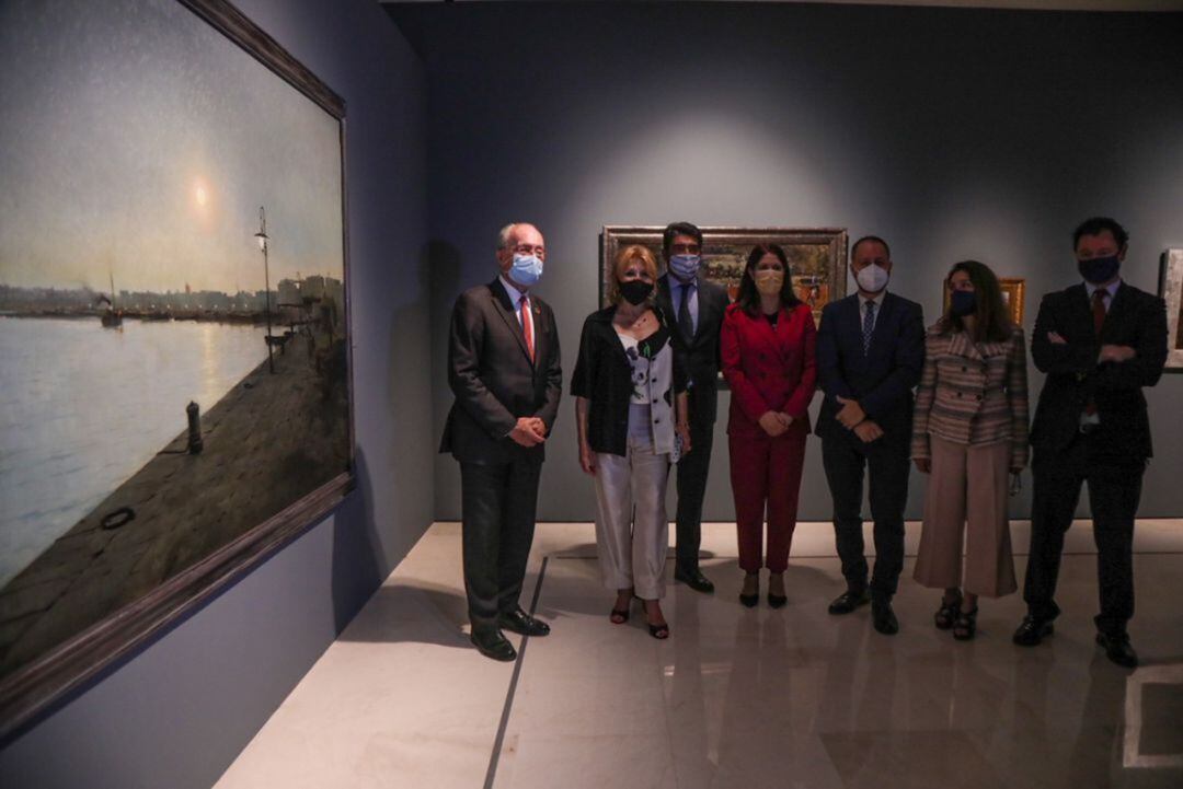 Presentación de la exposición &#039;Pintar la luz. Maestros catalanes de la colección Carmen Thyssen&#039; en el Museo Thyssen.