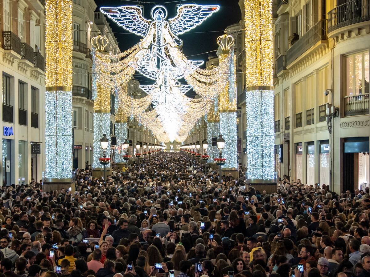 Málaga, elegida como una de las ciudades europeas más bonitas en Navidad