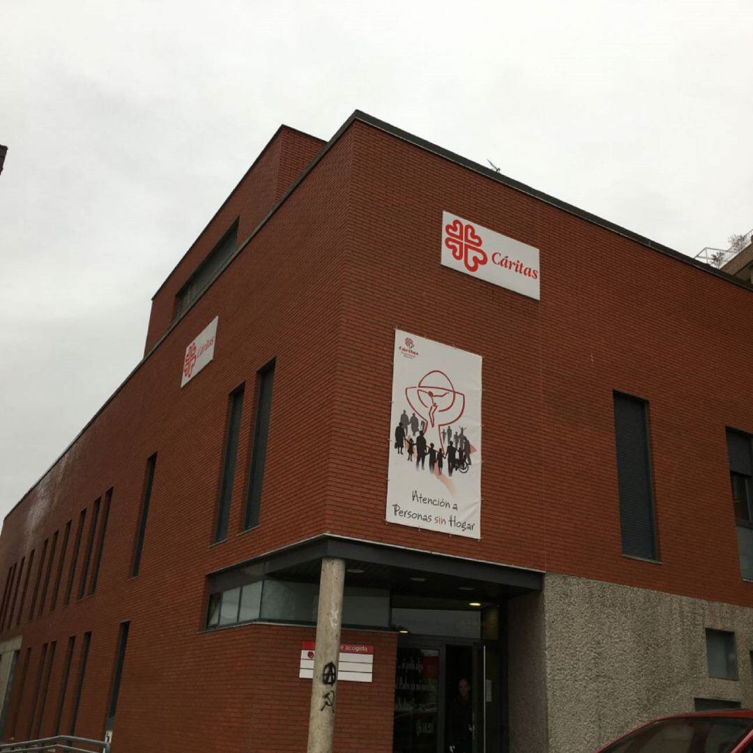 Centro de acogida de Cáritas en Palencia