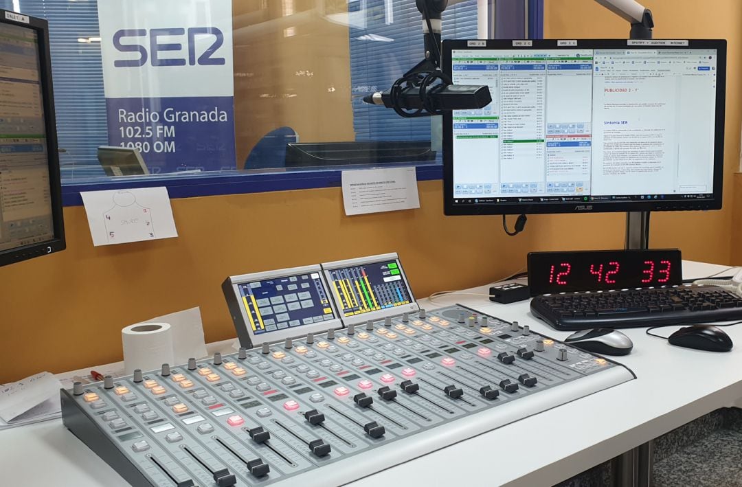 Control de emisión de Radio Granada-SER