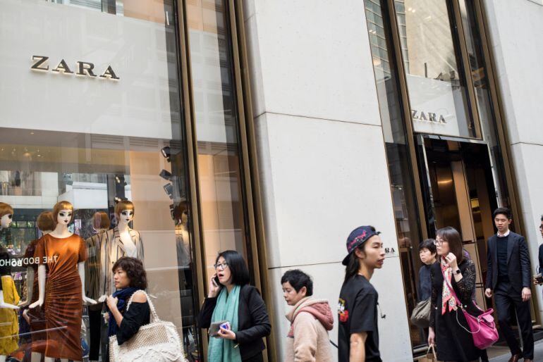 Tienda de Zara en Hong Kong.