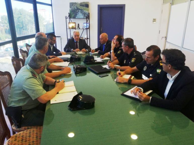 Mesa de Seguridad en el Ayuntamiento de La Línea