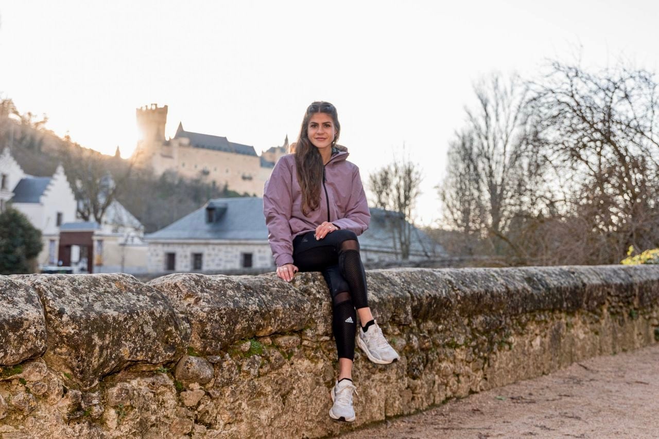 La atleta segoviana Águeda Muñoz Marqués