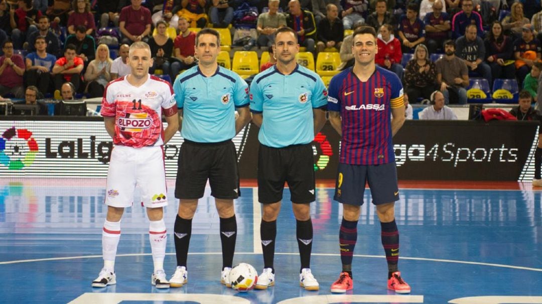 Imagen del último encuentro entre ElPozo Murcia y el Barça Lassa