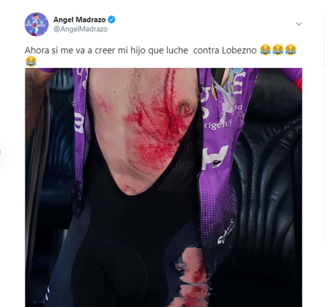 Tuit publicado por Ángel Madrazo en su cuenta de Twitter