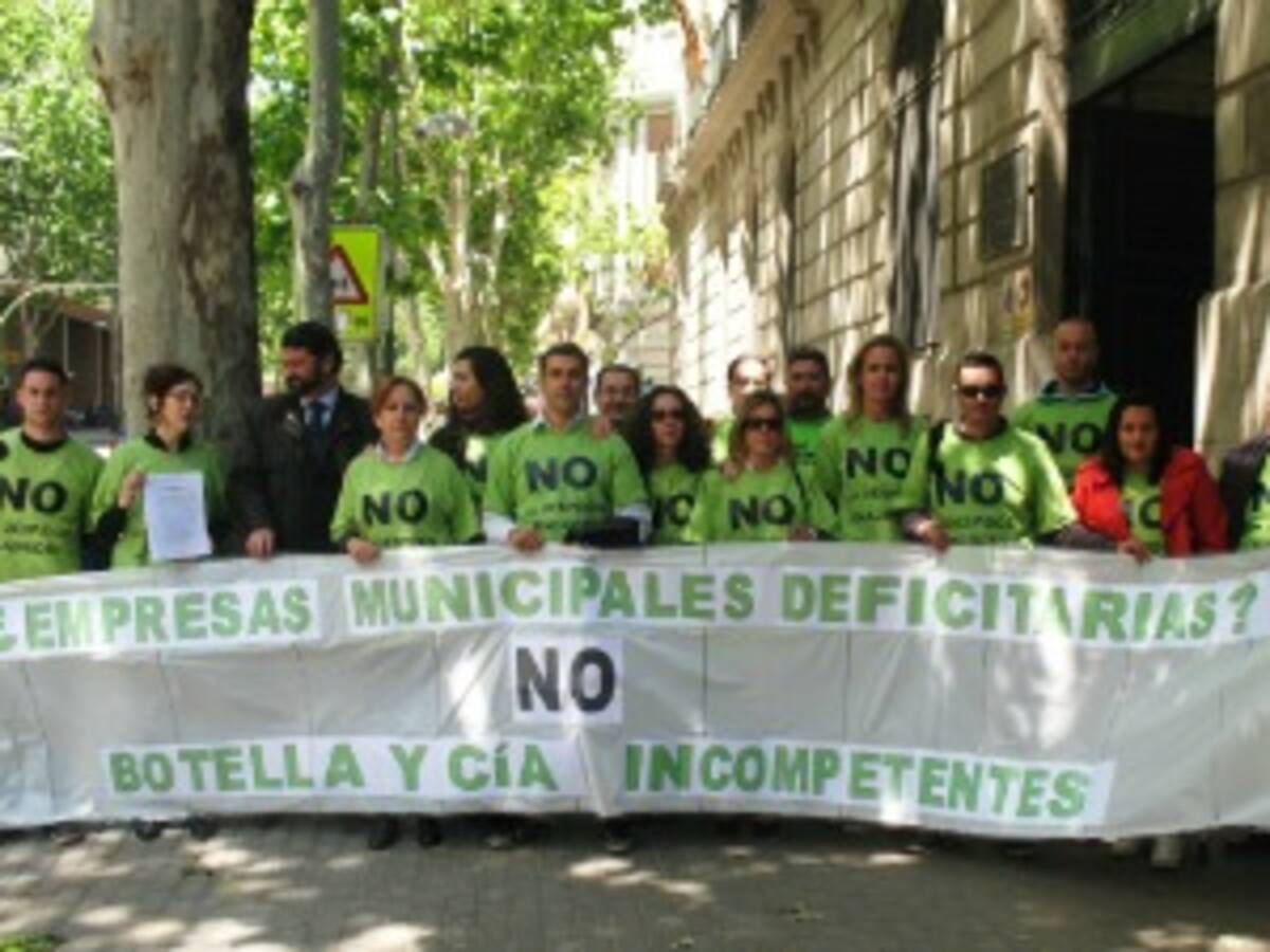 Los trabajadores de Madridec solicitan su reincorporación inmediata