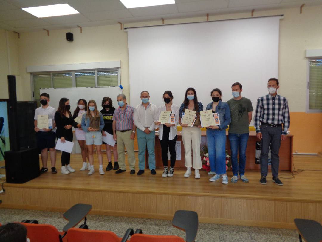 Foto colectiva de los ganadores