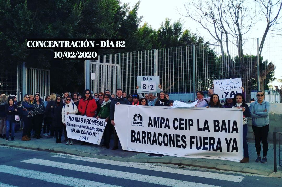 Imagen de la última protesta