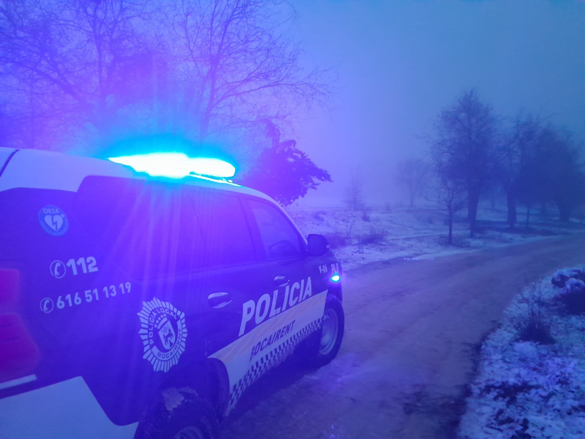 Las autoridades trabajan por mantener la seguridad vial en la zona