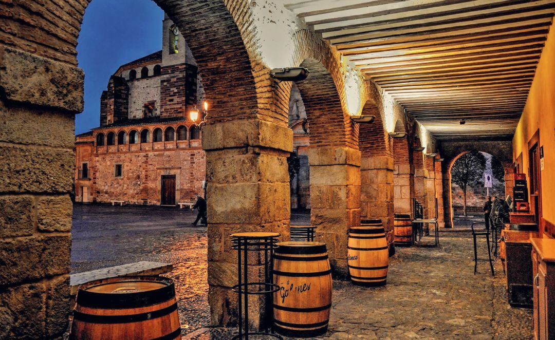 Imagen de archivo de la Plaza Mayor de La Solana (Ciudad Real) 