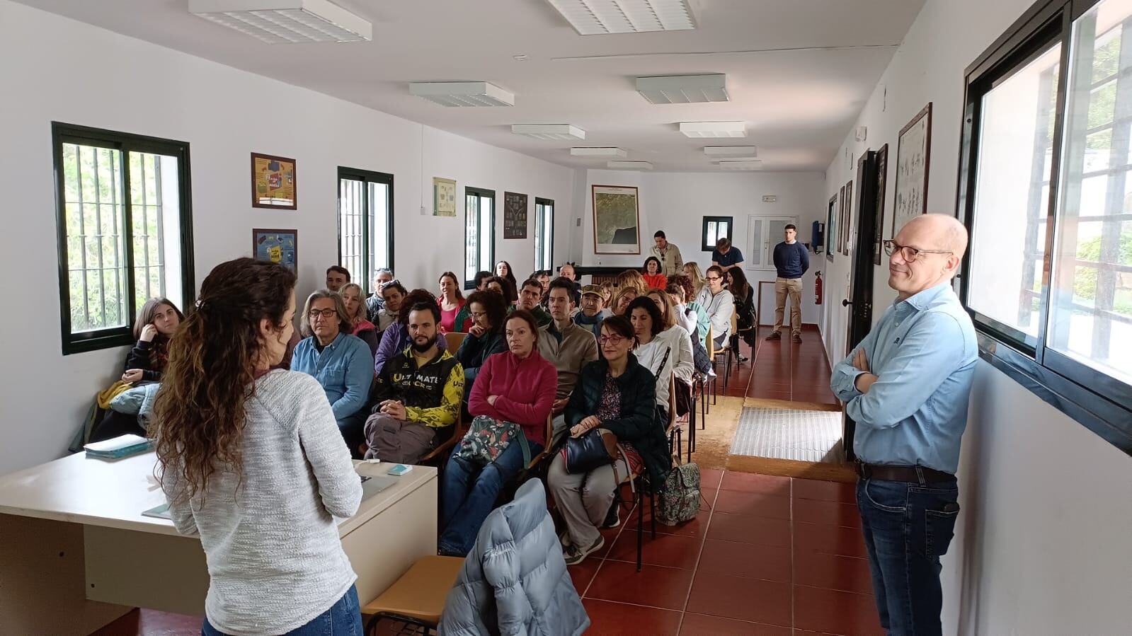 Momento de la visita